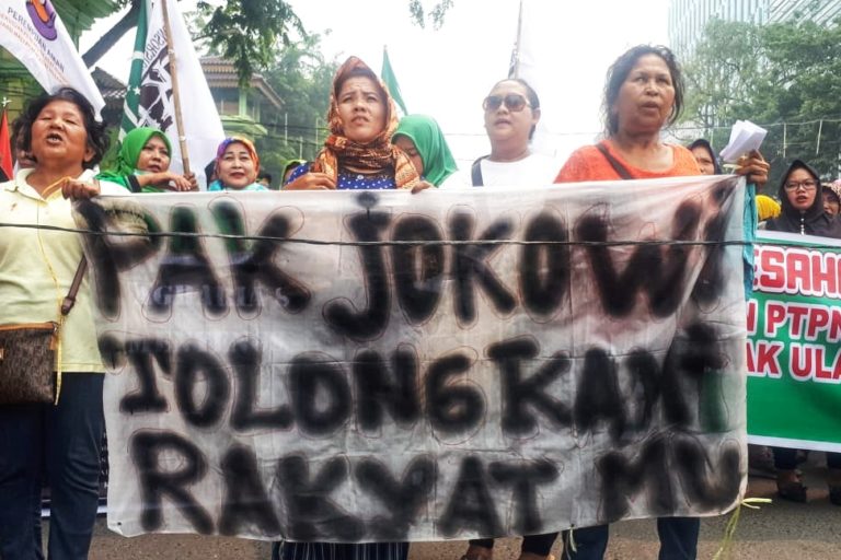 Konflik lahan di Sumatera Utara terus terjadi. Foto: Ayat S Karokaro/ Mongabay Indonesia