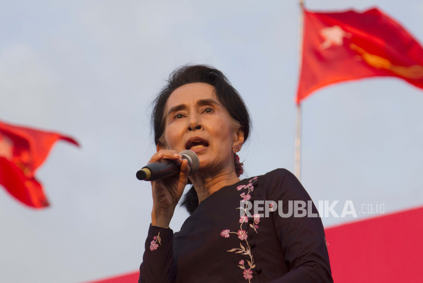Pengadilan Myanmar jatuhkan hukuman lima tahun penjara kepada Aung San Suu Kyi Ilustrasi