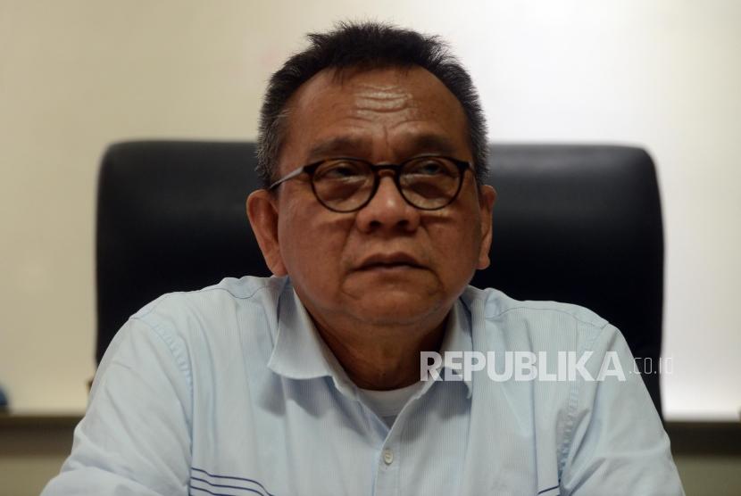 Ketua DPD Partai Gerindra DKI Jakarta Mohamad Taufik Waketum Nasdem belum mau berkomentar soal kabar kepindahan M Taufik ke partainya