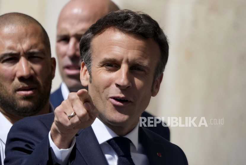 Emmanuel Macron berjanji mengatasi perpecahan di Prancis usai kembali terpilih menjadi presiden untuk lima tahun ke depan