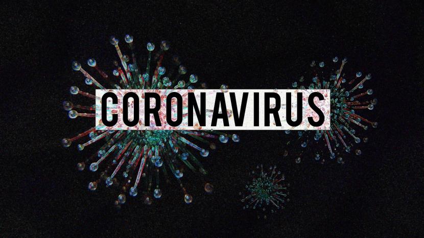 Virus corona ilustrasi