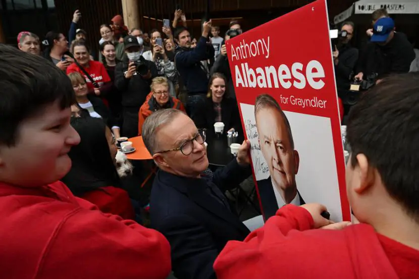 Ketua Partai Buruh Australia Anthony Albanese terpilih sebagai perdana menteri Australia