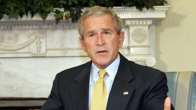 Dalam sebuah kesalahan mantan Presiden AS George W Bush menyebut invasi ke Irak