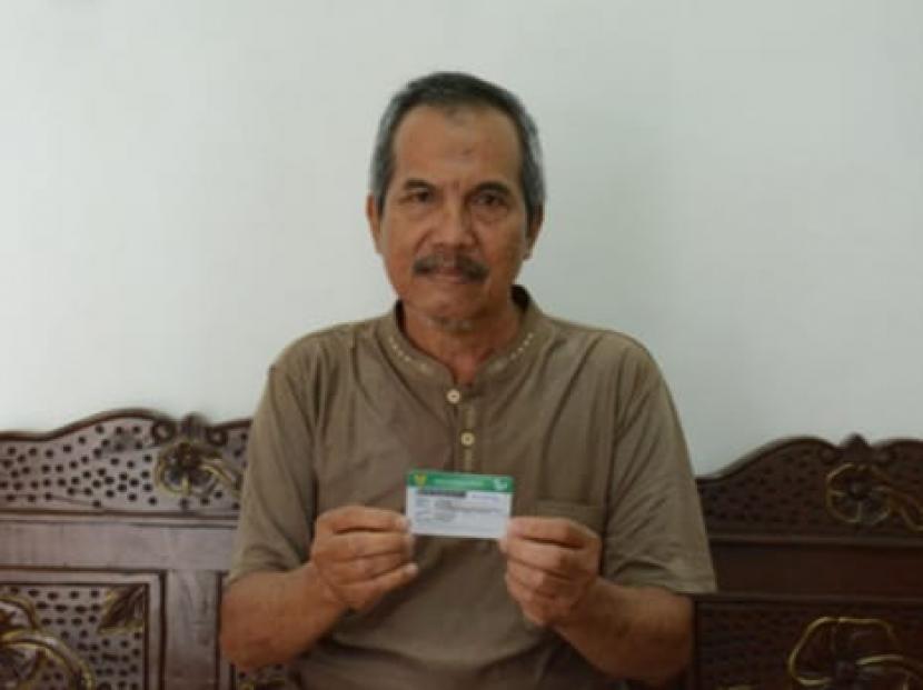 Moh Syafei 66 tahun peserta JKN KIS yang dikelola BPJS Kesehatan