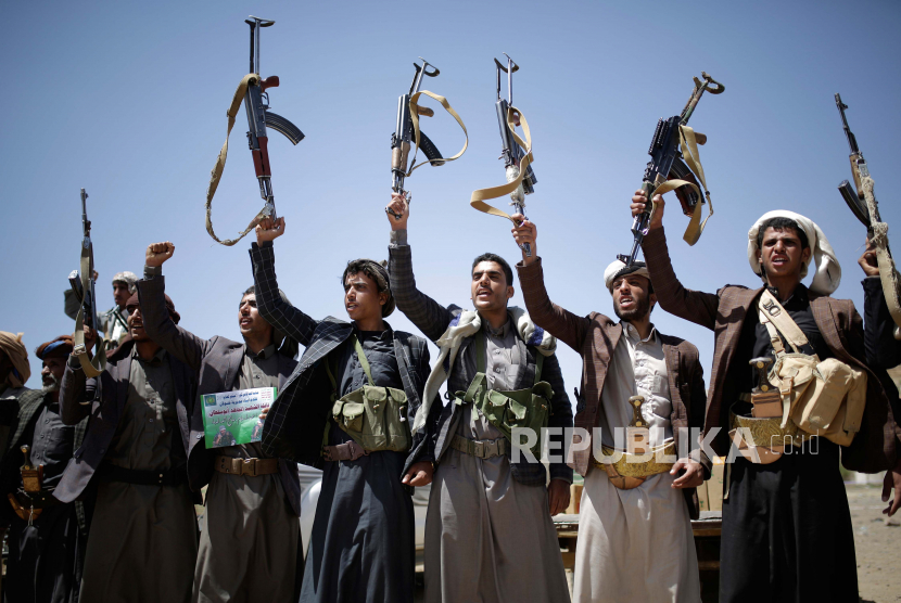 Kelompok pemberontak Houthi Yaman Genjatan senjata Perang Yaman antara koalisi Arab Saudi dan Houthi masih berlangsung