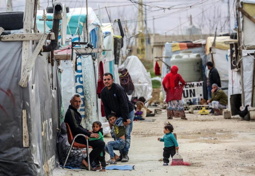 Ilustrasi pengungsi Turki Turki akan membangun perumahan untuk pengungsi Suriah di negara asal mereka