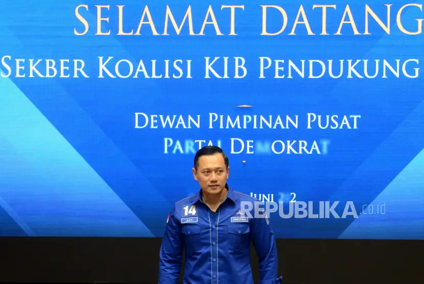 Ketua Umum DPP Partai Demokrat Agus Harimurti Yudhoyono AHY