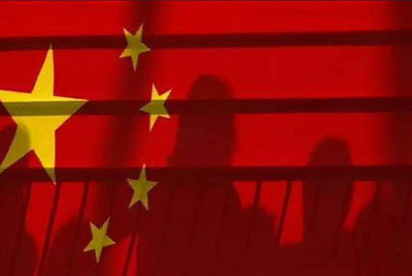 Bendera Cina Ilustrasi
