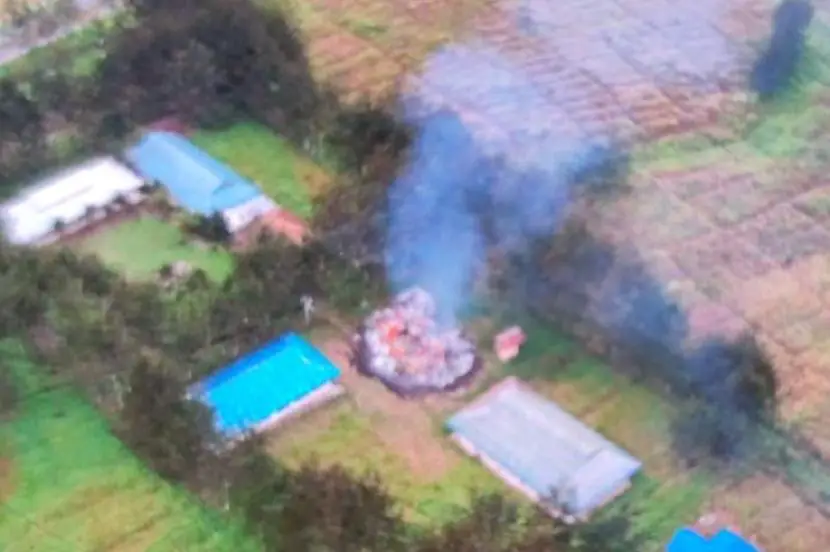 Gedung perpustakaan SMAN 1 Ilaga Kabupaten Puncak Papua Tengah yang dibakar KKB Kamis 1782023