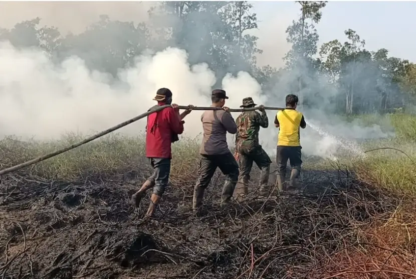 Kebakaran lahan sudah terjadi sebanyak 15 kali di Majalengka Jawa Barat