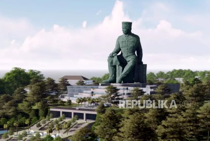 Desain patung mantan Presiden pertama Soekarno Ketua MUI Cholil Nafis sebut pembangunan patung Soekarno mengarah pengkultusan