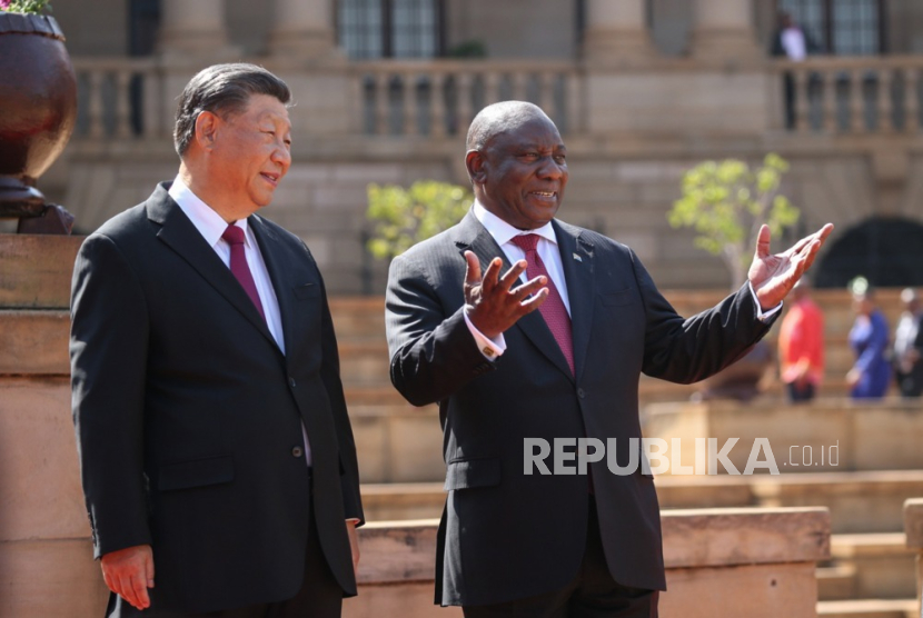 Xi Jinping mendorong kemitraan Cina Afrika Selatan ke tingkat yang lebih tinggi