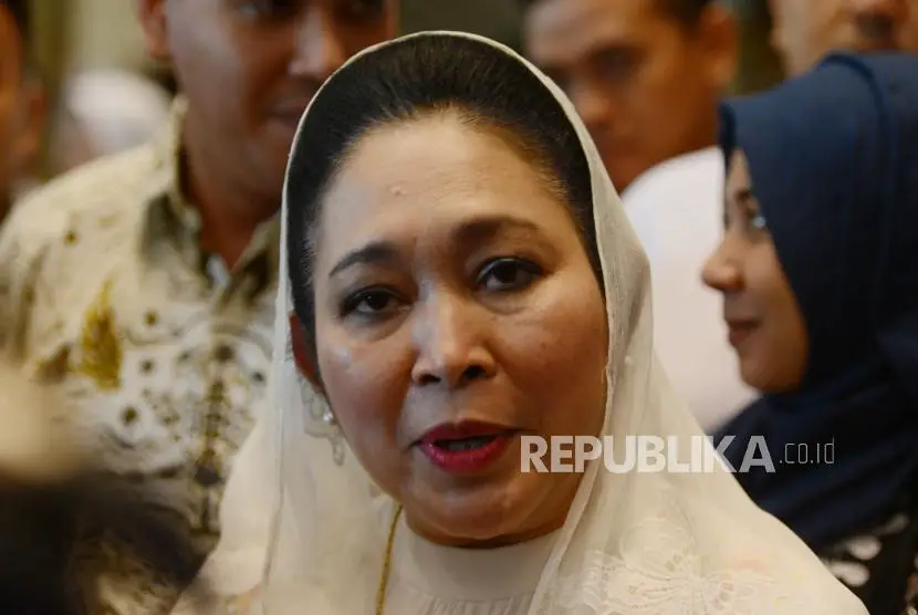 Putri mantan Presiden Soeharto Siti Hediati Hariyadi atau Titiek Soeharto