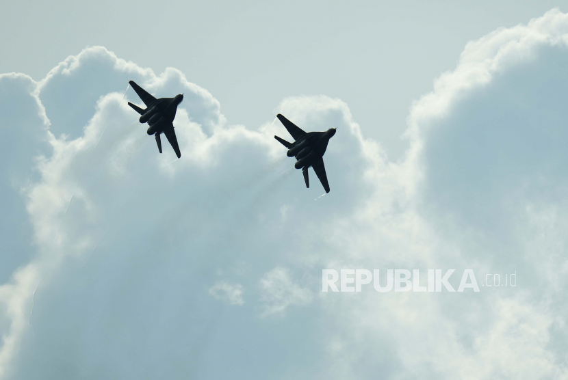 Pesawat tempur MiG 29 buatan Rusia ilustrasi