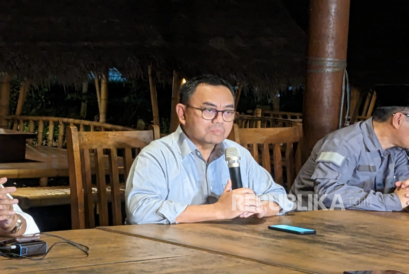 Ketua dari tim Anies Baswedan Sudirman Said bersyukur telah resminya Partai Keadilan Sejahtera PKS yang secara resmi menyatakan sikapnya di kawasan Bandara Soekarno Hatta Tangerang Senin 301
