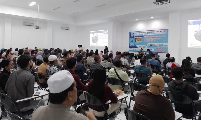 Universitas BSI Bina Sarana Informatika kampus Tangerang akan menyelenggarakan kegiatan BKOT Bincang Kampus Bersama Orang Tua pada Sabtu 26 Agustus 2023