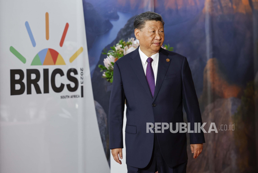 Presiden Cina Xi Jinping mengatakan koalisi BRICS akan secara aktif memperluas keanggotaannya