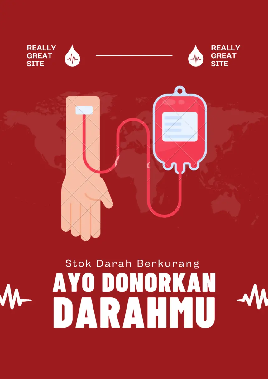 Ilustrasi Donor DarahLensakitacom