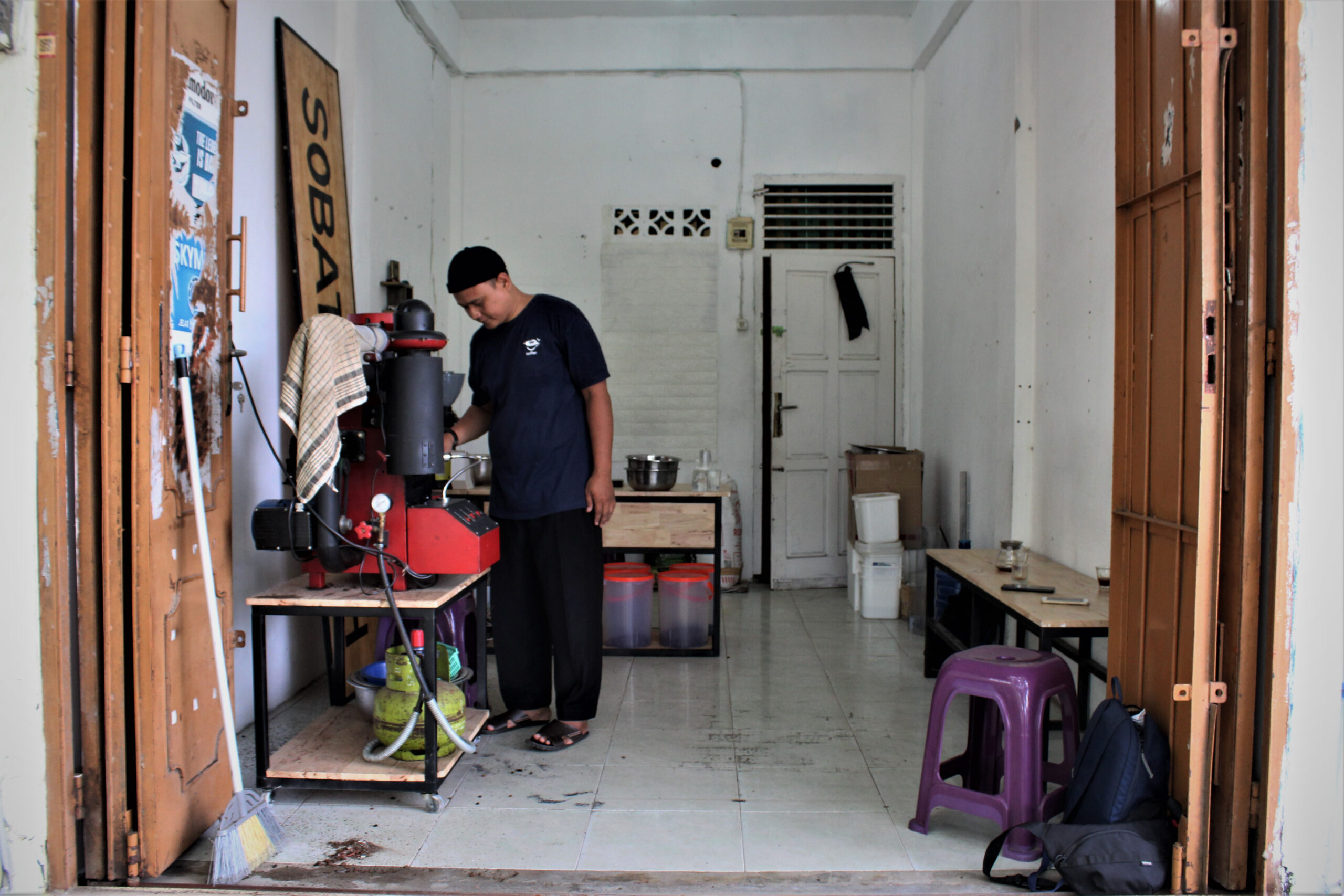 roasting kopi